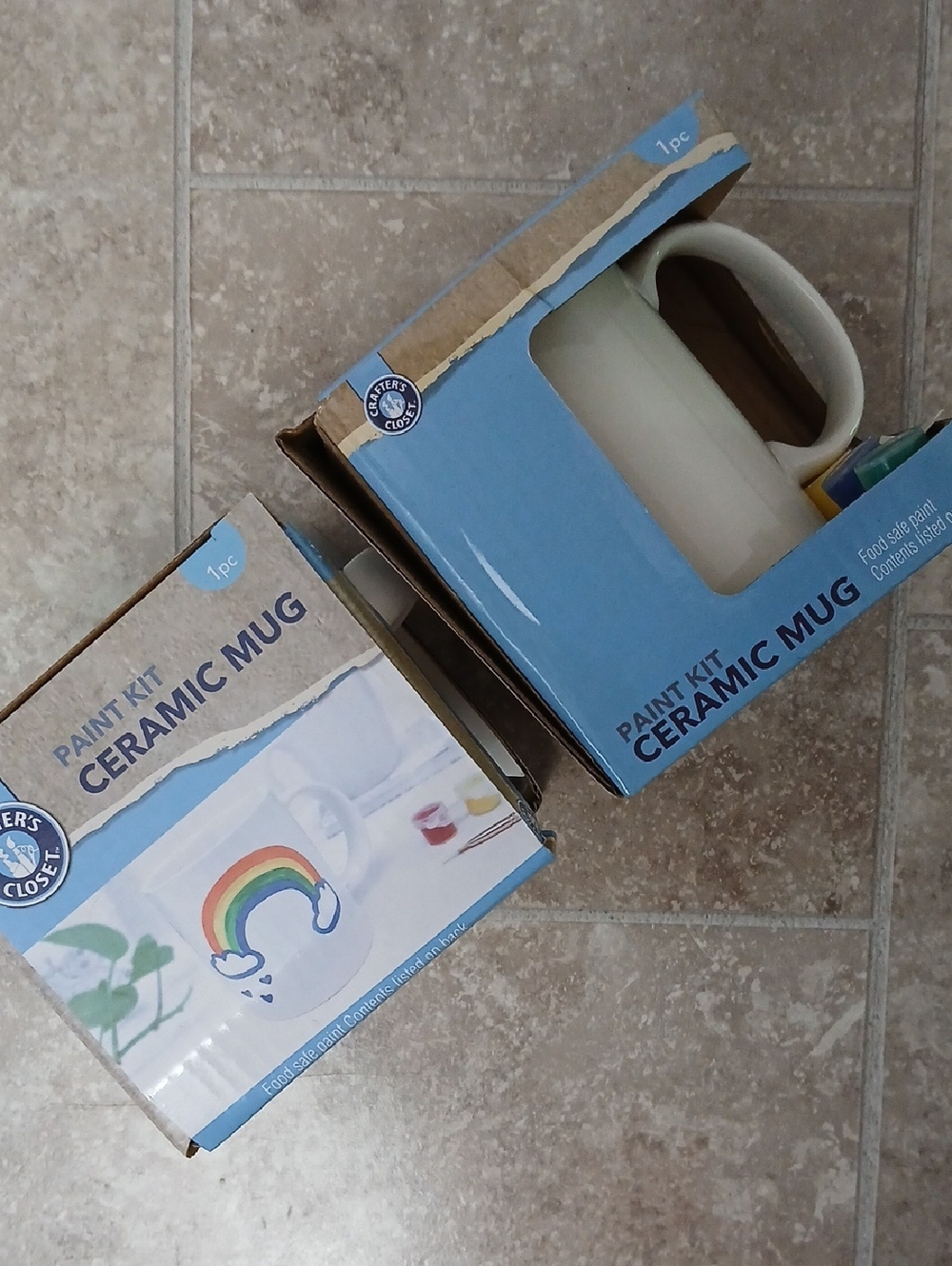 Paint Kit Ceramic Mug - Set